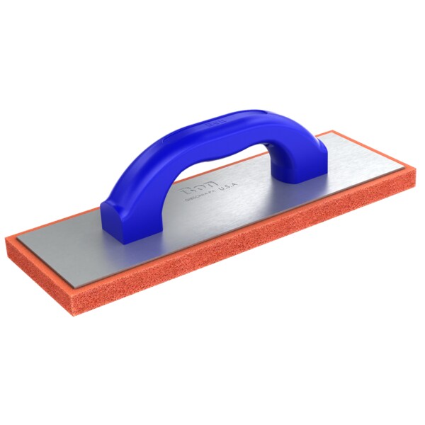 Bon Tool Red Rubber Float, No.38, 4" X 12", Fine, Plastic Handle 13-351 - main